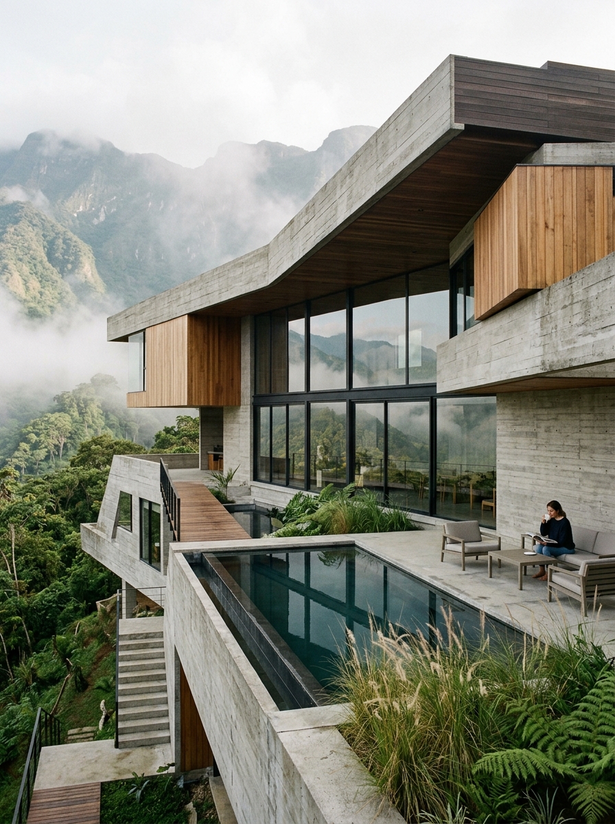 Ituango concrete architecture